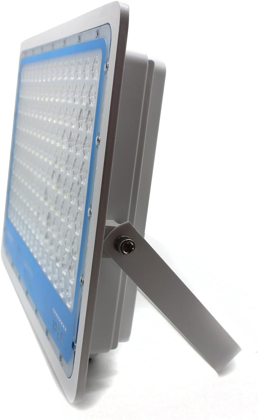 Faro LED Solare 1000W con Pannello Fotovoltaico 6000K IP66 – Proiettore da Esterno con Telecomando, Luce Bianca Fredda ad Alta Potenza