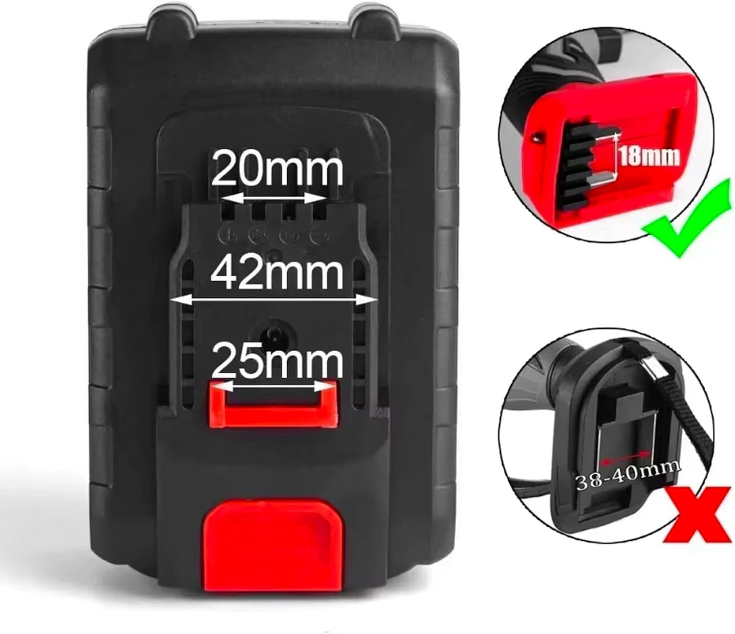 Batteria 48V con Caricabatteria per Forbici Elettriche e Attrezzi da Giardino – Li-Ion 2.0Ah Alta Autonomia Compatibile Motosega Potatore