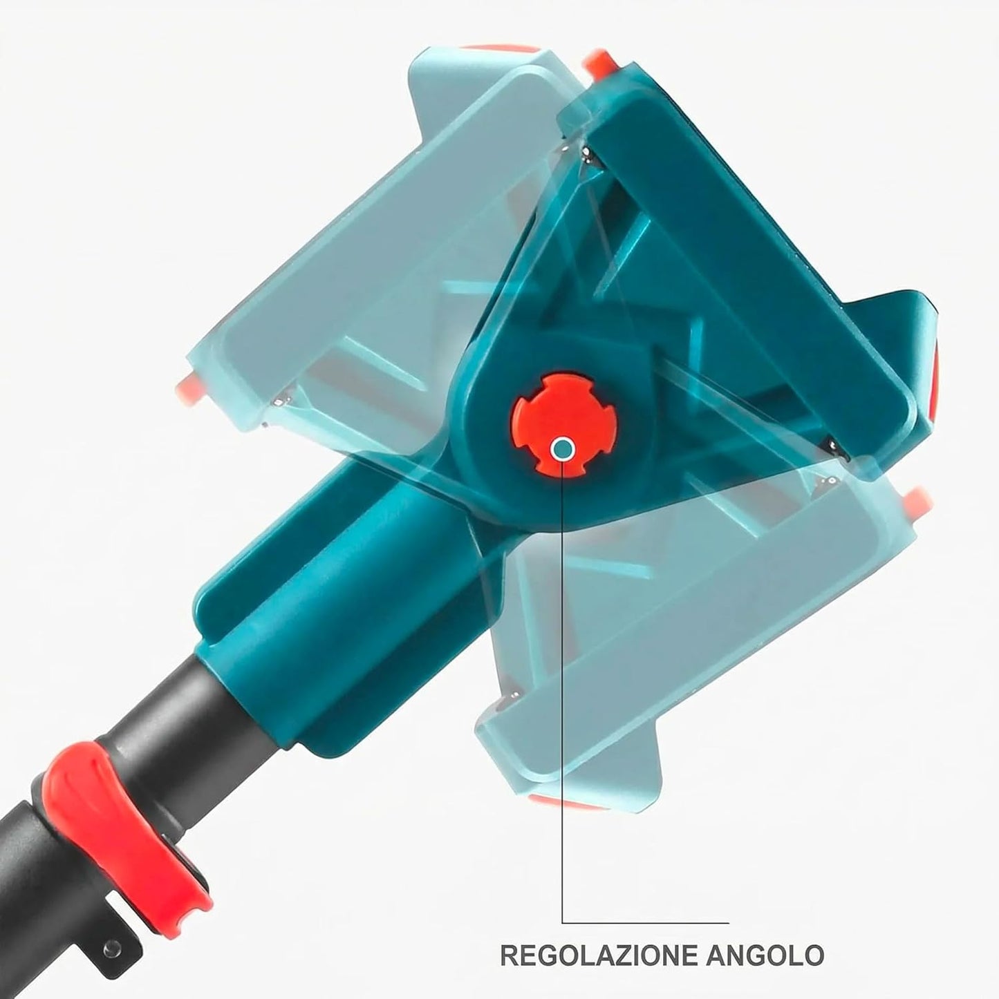 Kit Potatura 3 in 1 con Forbice a Batteria 48V e Motosega 6" con Asta Telescopica 128-248 cm, 2 Batterie Incluse