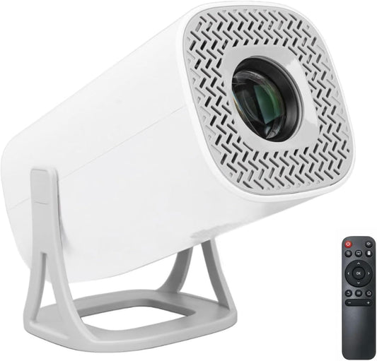 081 Store - Mini proiettore, proiettore 4K ultra HD con Android 11.0 WiFi 6 BT 5.0, Proiettore 1080P Full HD Supporta Correzione, 180° Rotabile Proiettore per Telefono//PC/TV Box