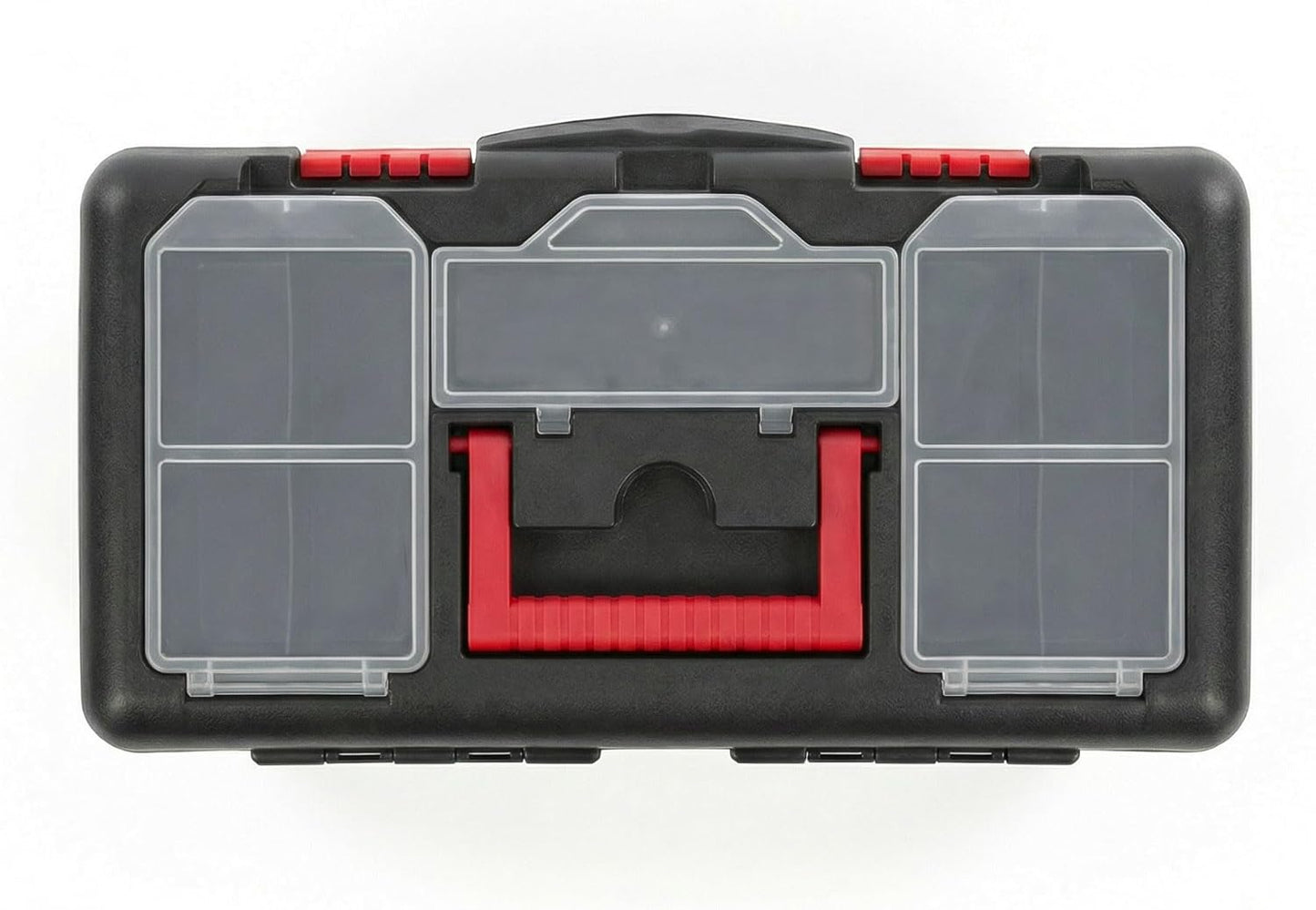 Valigetta Attrezzi Professionale 48 cm con Organizer Minuteria, Vassoio Rimovibile e Chiusure di Sicurezza