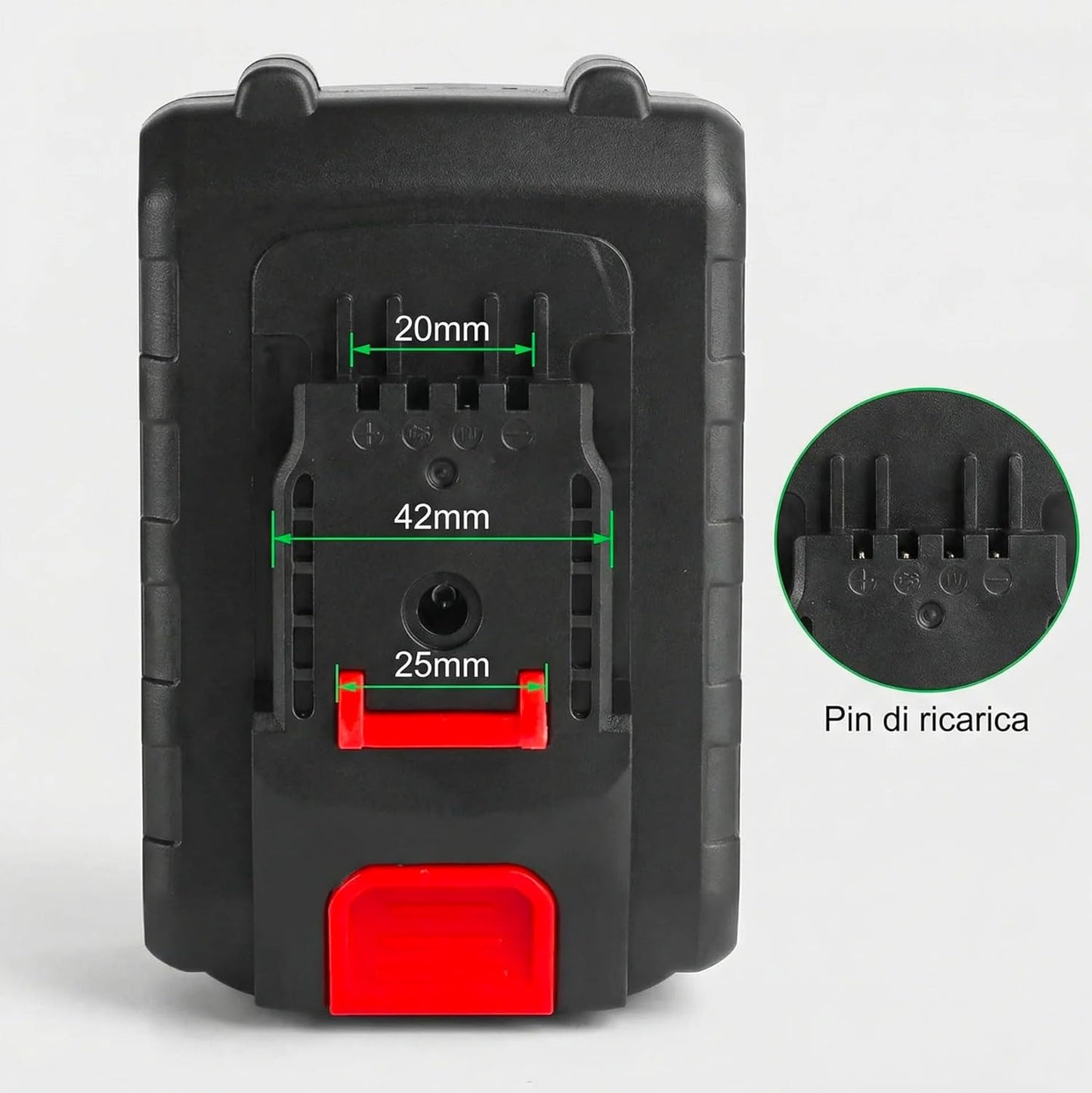 2 Batterie 48V di Ricambio per Forbice da Potatura, Batteria Ricaricabile per Cesoie Elettriche da Potatura