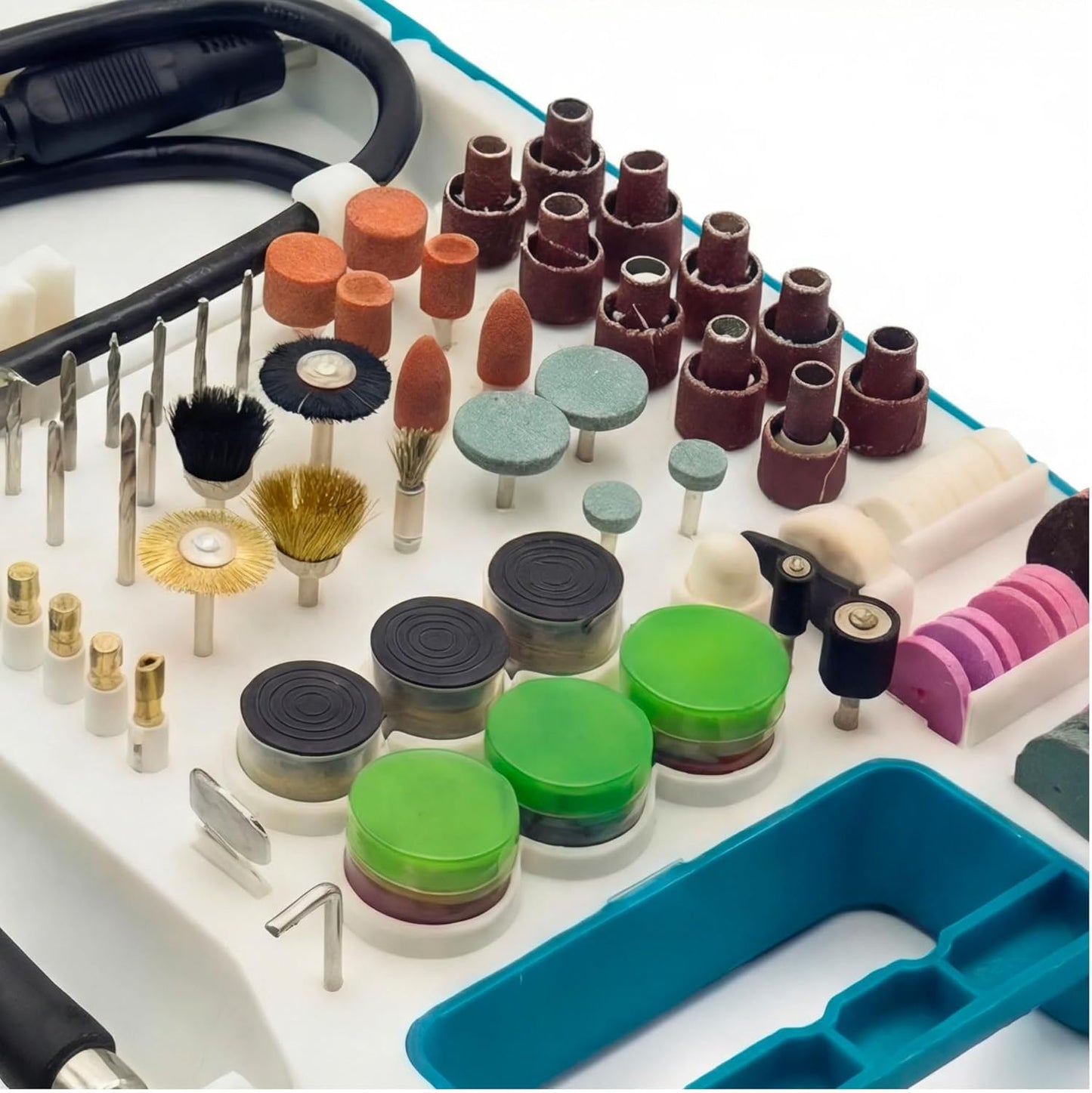 Utensile Multifunzione 135W 31.000 RPM con 211 Accessori, 6 Velocità, Motore Brushless, Mini Trapano per Incidere e Levigare