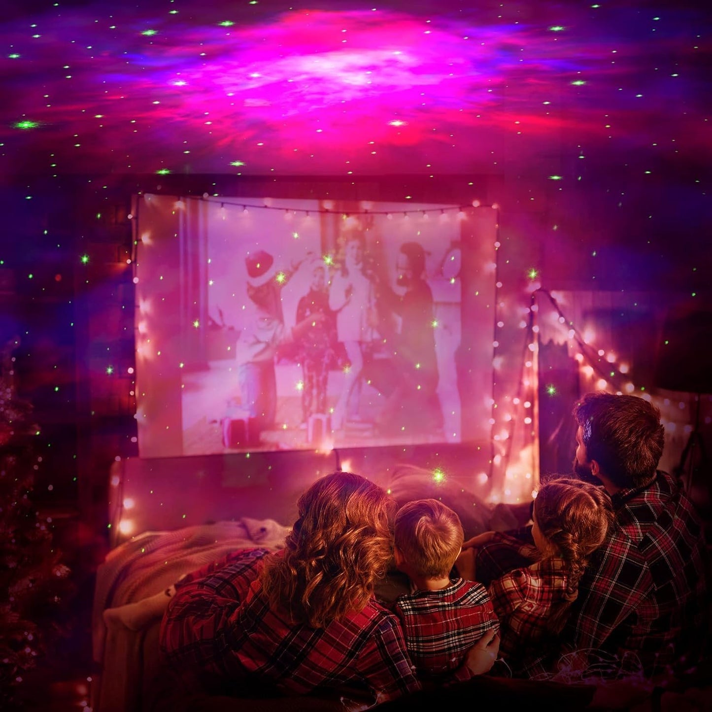 Proiettore Stelle Soffitto Astronauta con 17 Effetti Luce, Timer e Telecomando, Lampada Notturna per Bambini