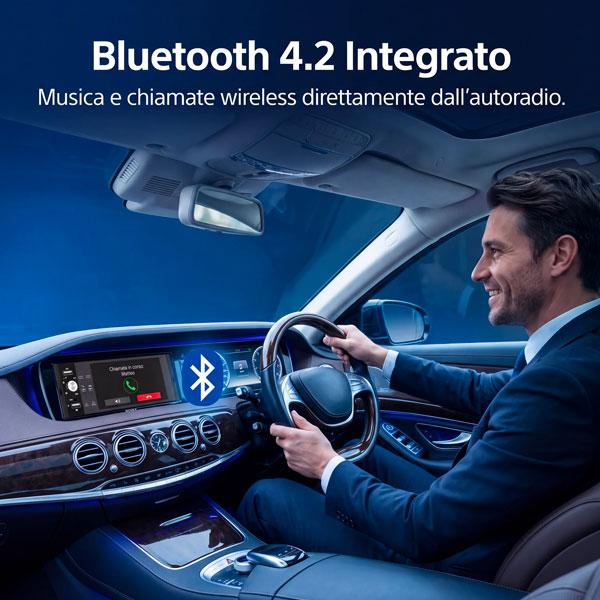 Autoradio Touch 5,5" Bluetooth con Display HD | Radio FM, Vivavoce, USB, AUX, TF, Telecomando, Supporto Telecamera Posteriore, Autoradio Universale Auto