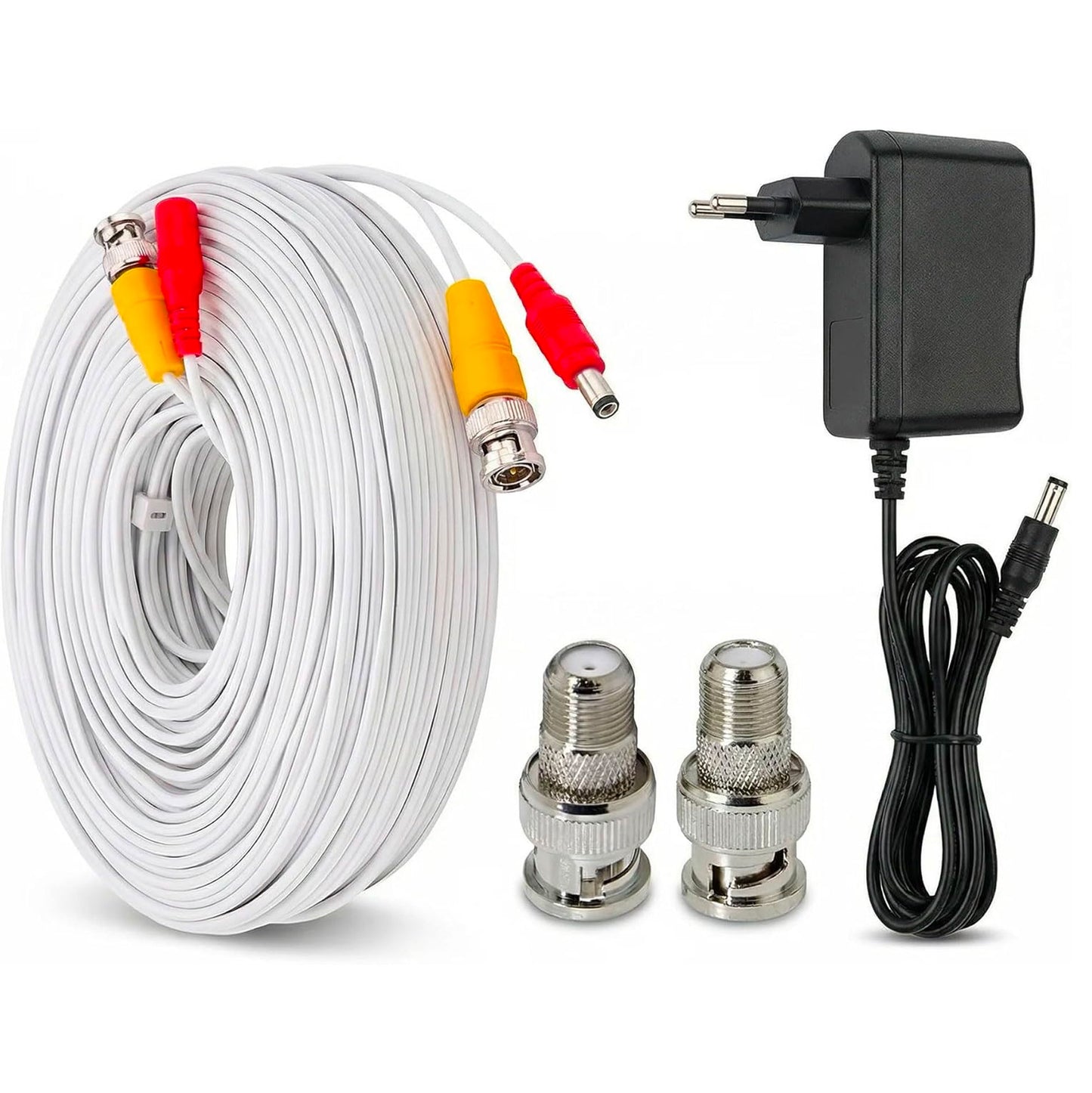 Kit Videosorveglianza Completo 7” con Telecamera IR e Cavo 20m Plug & Play