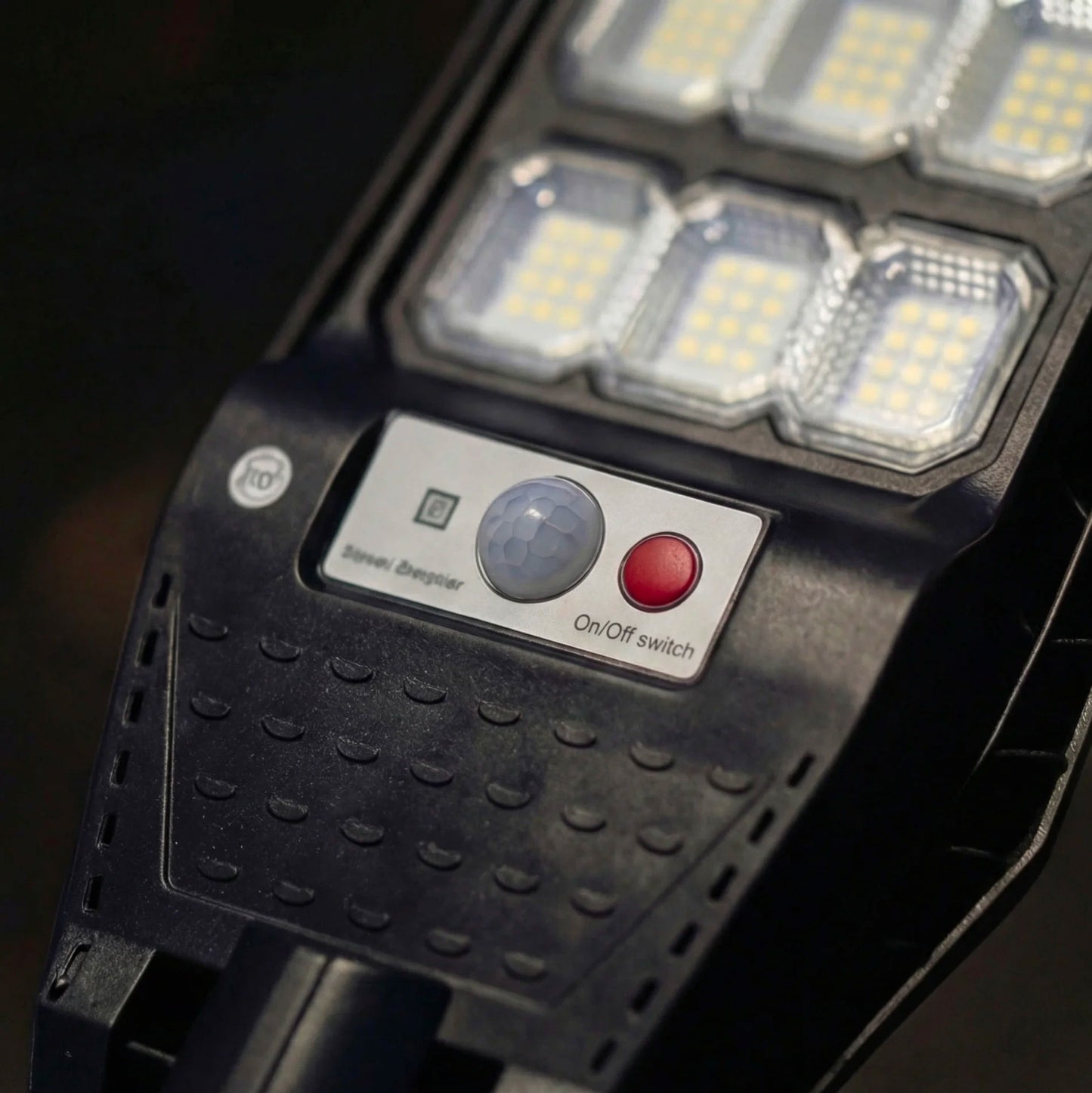 Kit 4 Lampioni Solari LED 144 LED con Sensore di Movimento e Telecomando | Luce Esterno 6500K IP65